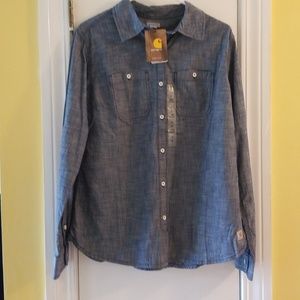 Carhartt chambray button up